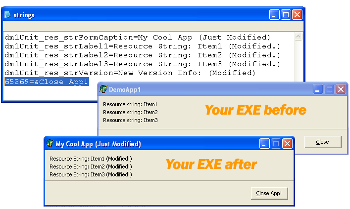 how to modify dll files